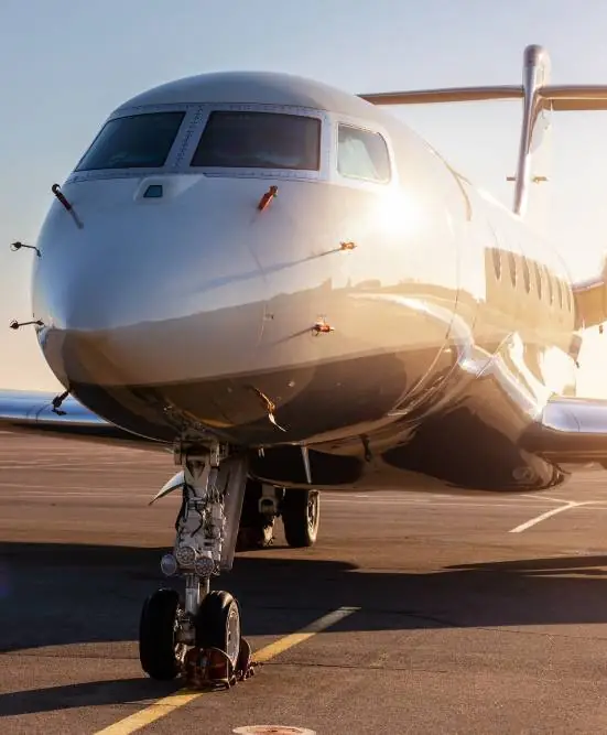 Private Jet in West Michigan Outside